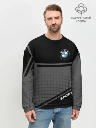 Мужской свитшот базовый / BMW SPORT | БМВ СПОРТ