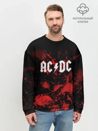 Мужской свитшот базовый / AC/DC