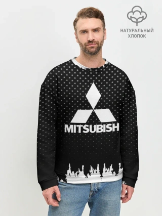 Мужской свитшот базовый / Mitsubishi