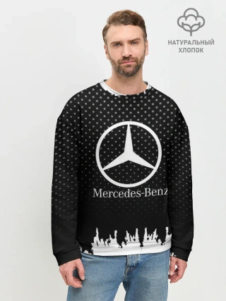Мужской свитшот базовый / Mercedes-Benz