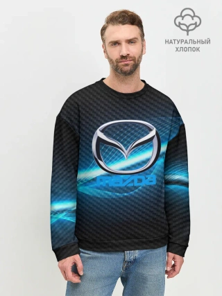Мужской свитшот базовый / mazda machine motor XXI