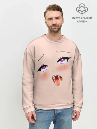 Мужской свитшот базовый / Ahegao pick