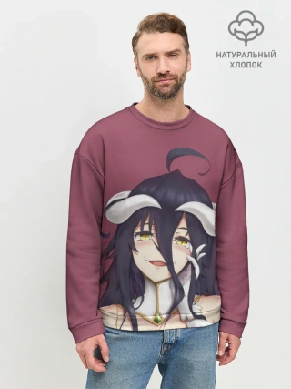 Мужской свитшот базовый / Albedo Overlord