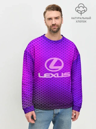 Мужской свитшот базовый / LEXUS