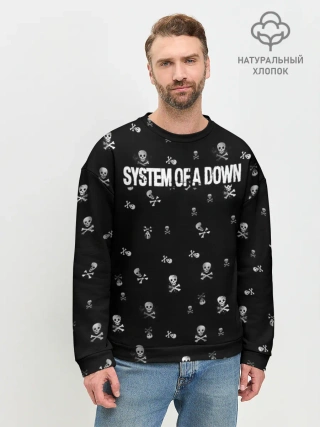 Мужской свитшот базовый / System of a Down
