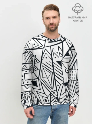 Мужской свитшот базовый / Boho Style 2