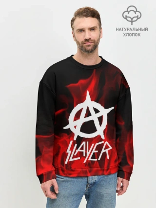 Мужской свитшот базовый / SLAYER