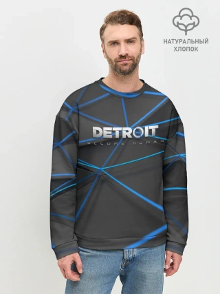 Мужской свитшот базовый / Detroit:become human