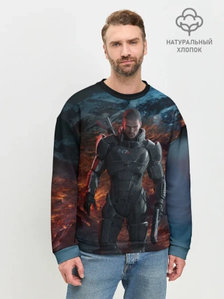 Мужской свитшот базовый / Mass Effect 3