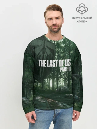 Мужской свитшот базовый / The Last Of Us Part II Лес