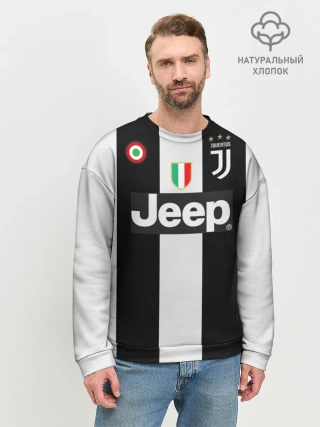 Мужской свитшот базовый / Mandzukic home 18-19