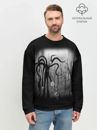 Мужской свитшот базовый / Slenderman