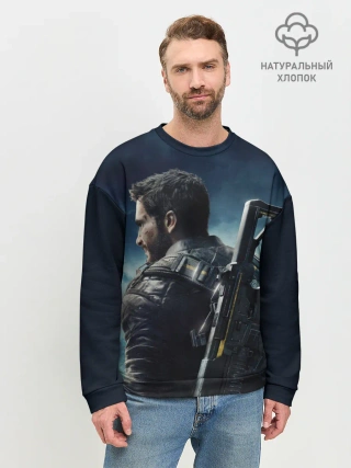 Мужской свитшот базовый / Just Cause 4