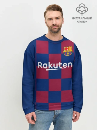 Мужской свитшот базовый / Messi home 19-20 season