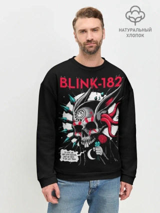 Мужской свитшот базовый / Blink 182