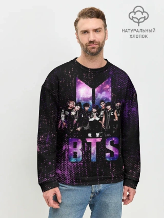Мужской свитшот базовый / BTS