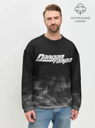 Мужской свитшот базовый / DANGANRONPA дым
