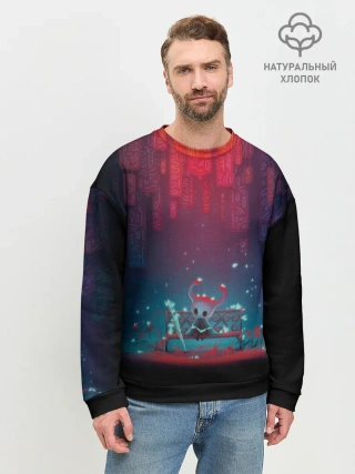 Мужской свитшот базовый / hollow knight
