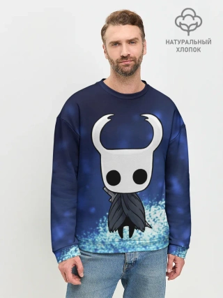 Мужской свитшот базовый / Рыцарь - HOLLOW KNIGHT