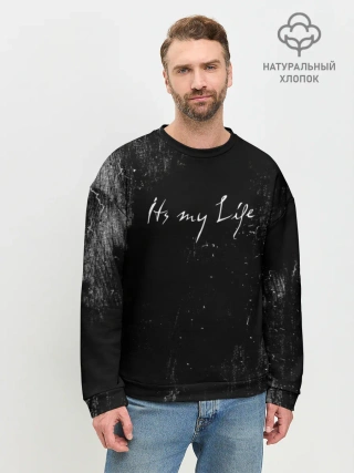 Мужской свитшот базовый / Its My Life