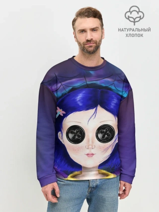 Мужской свитшот базовый / Coraline