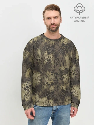Мужской свитшот базовый / Камуфляж Prym1 Woodlands Camo