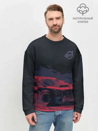 Мужской свитшот базовый / Bosozoku Volvo
