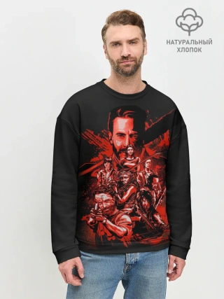 Мужской свитшот базовый / The Walking Dead