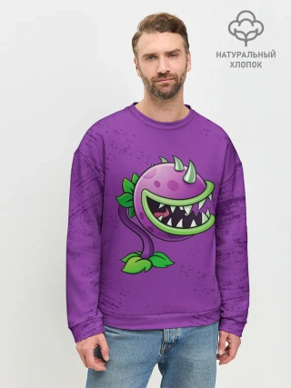 Мужской свитшот базовый / Plants vs. Zombies