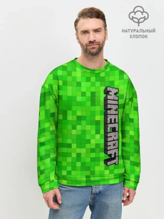 Мужской свитшот базовый / MINECRAFT