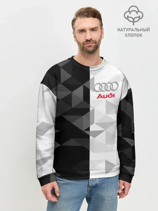 Мужской свитшот базовый / AUDI | АУДИ