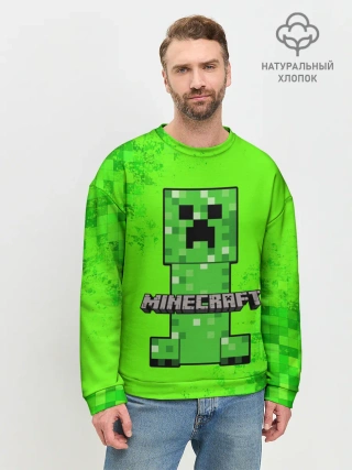 Мужской свитшот базовый / MINECRAFT