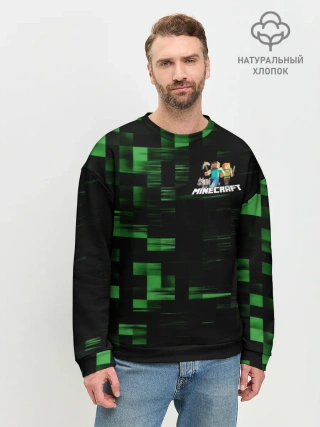 Мужской свитшот базовый / MINECRAFT.