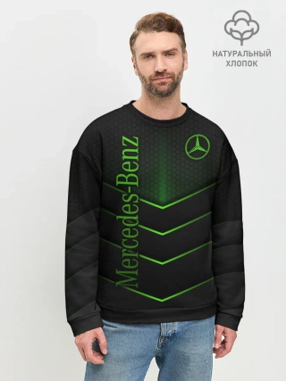 Мужской свитшот базовый / Mercedes-Benz