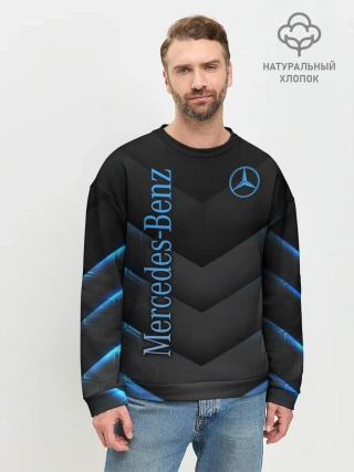 Мужской свитшот базовый / Mercedes-Benz
