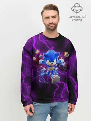 Мужской свитшот базовый / SONIC
