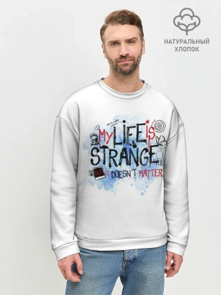 Мужской свитшот базовый / LIFE IS STRANGE