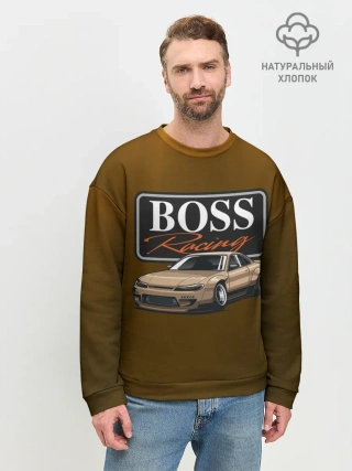 Мужской свитшот базовый / Boss Racing | BOSS JDM