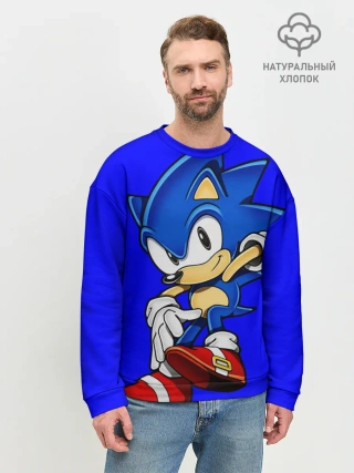 Мужской свитшот базовый / SONIC