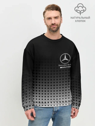 Мужской свитшот базовый / Mercedes-Benz