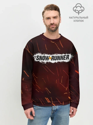 Мужской свитшот базовый / SNOWRUNNER