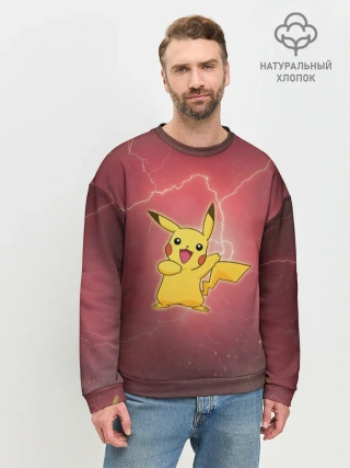 Мужской свитшот базовый / Pokemon