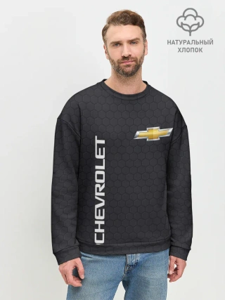 Мужской свитшот базовый / CHEVROLET