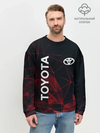Мужской свитшот базовый / TOYOTA