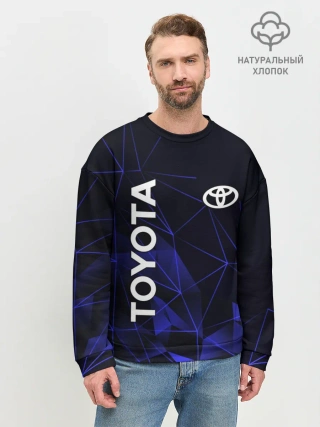 Мужской свитшот базовый / TOYOTA