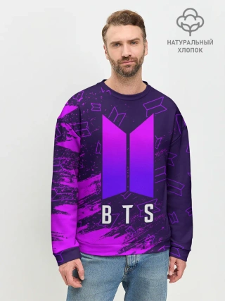 Мужской свитшот базовый / BTS / БТС