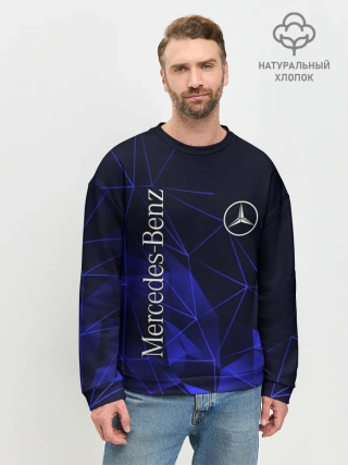 Мужской свитшот базовый / MERCEDES