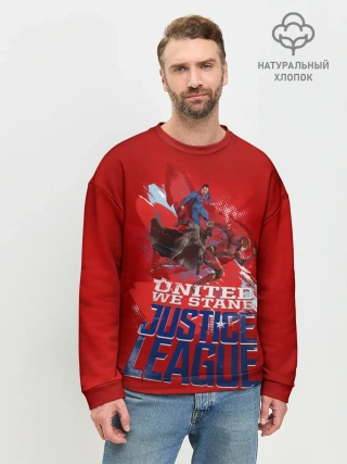 Мужской свитшот базовый / Justice League