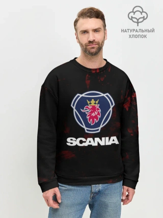 Мужской свитшот базовый / Scania