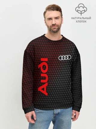 Мужской свитшот базовый / AUDI / АУДИ